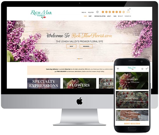 Rich Mar Florist Website